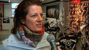 Daniela Bemberg, Harley-Davidson, Zürich, Switzerland 