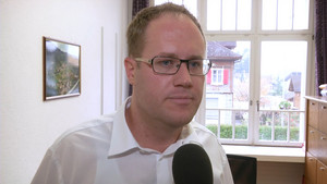 Phillip Scheuble, mayor of Rüthi SG