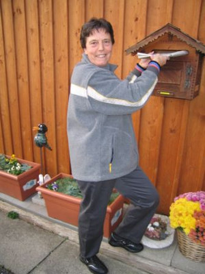 Erika Eggenberger, postal worker, Nassen, Switzerland 