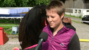 Priska Hirt, is training to be an equine physiotherapist, Switzerland