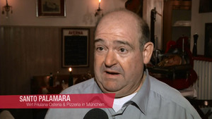 Santo Palamara, owner of Friulana Osteria and Pizzeria, Munich, Germany