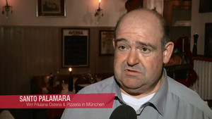 Santo Palamara, owner of Friulana Osteria and Pizzeria, Munich, Germany