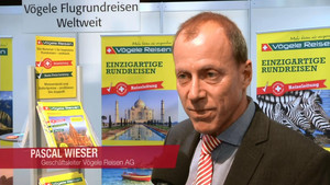 Pascal Wieser, CEO of Vögele Reisen AG, Switzerland